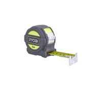 Mètre ruban - RYOBI - RTM5M - 5 m - Largeur 25 mm - Crochet sécurisé