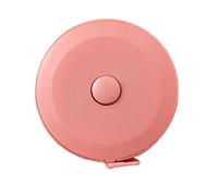 Mètre ruban souple double échelle 2 m, règle de couture flexible for mesure et artisanat, 1 pièce(Pink)