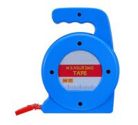 Mètre Ruban Souple pour Garçon et Filles, Double Échelle Métrique et | Outil Léger et Compact en Abs, Pp, Pvc, Bleu, pour Apprentissage Scientifique Interactif des Tout-petits
