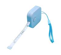 Mètre ruban souple rétractable pour couture - Règle flexible pour perte de poids - Mesure du corps - Outil de couture - Mètre ruban de mesure - Sangle de transport - Petite taille - Léger - Mesure du
