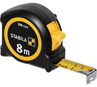 Mètre-ruban Stabila BM 100 (cm) 19581 8 m ABS