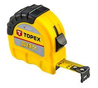 Mètre ruban - TOPEX - 27C302 - Acier laminé - 2 m - Ergonomique et antidérapant