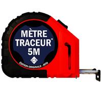 Mètre traçeur 5M +10 mines - Edition originale - Tracé noir - MT5-N