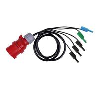 Metrel A 1641 Adaptateur de mesure avec fiche banane 4 mm 16 A 3 broches