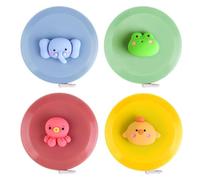 Mètres à Ruban de Couture,4 PCS Mini Mètre Ruban Rubans à Mesurer Souples de Dessin Animé Rubans à Mesurer Double Face à Double Echelle pour la Mesure du Corps Mesure des Données