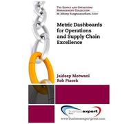 Metric Dashboards For Operations And Supply Chain Excellence