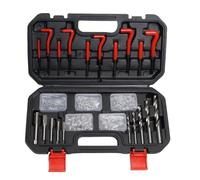 Metric Helicoil Kit, Thread Repair Inserts, Screw Insert Tool Set, Professional Heavy Duty Thread Chaser For Industrial, Vehicle Machinery Cylinder Head Workshop Garage, And Home DIY Projects