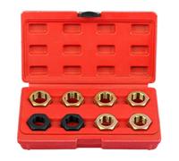 Metric Thread Repair Kit Metric Restorer Kit Thread 8 Pieces Chaser Set