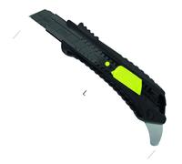 METRICA 09068 Cutter Total Black Open & Cut avec lame de 18 mm à secteurs