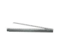 Metrica 16010 Mètre à ruban inox 2 m mm/mm