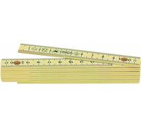 Metrica 19050 Mètre à ruban fibre 1 m Crème