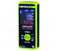 TELEMETRE LASER METRICA FLASH DOUBLE LASER INCLIGRAD 50 - 61114