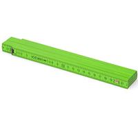Metrie™ BL52 - 1x Règle Pliante en Bois Règle Pliante de 2 m de long, Règle graduée avec | Graduation duplex