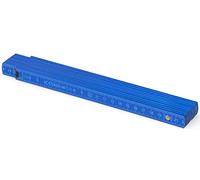 Metrie™ BL52 - 1x Règle Pliante en Bois Règle Pliante de 2 m de long, Règle graduée avec | Graduation duplex