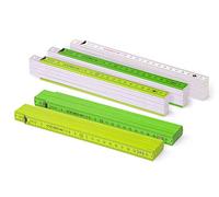 Metrie™ BL52 - Règle Pliante en Bois de 2 m | Graduation Duplex