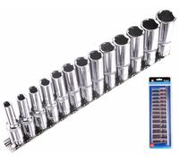 BlueSpot Tools 01542 Douille Profonde Set 13 Métrique 1cm Embout Carré