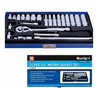 Jeu De Douilles Métriques BlueSpot 1/4 Pouce, 24 Pièces B/S1531