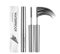Metrivya Mascara avec Brosse Métallique,Metrivya 2026 Mascara Waterproof Noir,mascara essence,Ultimate Long Curl & Volumateur et Allongeant,Formule Sans Grumeaux,Doux pour Les Yeux Sensibles (2PC)