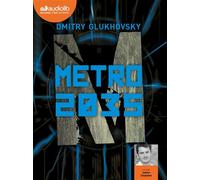 Métro 2035 Livre audio 2 CD MP3 - Denis E. Savine - Audiolib - Coffret - Roman