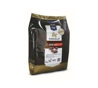 METRO Chef Chocolat noir de couverture extra-bitter 64% cacao en palets sachet 5 kg
