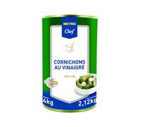 METRO Chef Cornichons fins calibre 120/149 en boîte 5/1