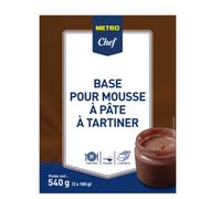 METRO Chef Mousse pour pâte à tartiner 540 g