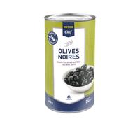 METRO Chef Olives noires dénoyautées 4 kg