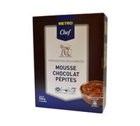 METRO Chef Préparation pour mousse au chocolat avec pépites 920 g