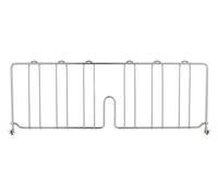 Metro Dd24 C Super Cayenne Chrome plaqué séparateur pour étagère, 61 cm Largeur x 20,3 cm Hauteur
