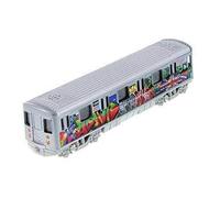 Métro de New York City avec graffiti Union Jack Latino 17,8 cm Modèle 1:100