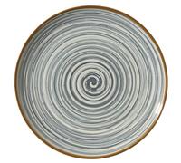 METRO Professional Assiette plate Madleen, grès, Ø 26 cm, ronde, grise, 6 pièces