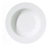 METRO Professional Assiettes à Soupe Fine Dining, Porcelaine, Ø 21,5 cm, Blanc, Lot de 6