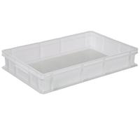 METRO Professional Bac à pâte, polyéthylène, 40 x 60 x 10 cm, 20 L, blanc