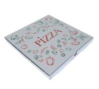 METRO Professional Boîtes à Pizza, 31 x 31 x 3,5 cm, Lot de 100, Carton Premium