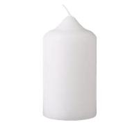 METRO Professional Bougie pilier blanche Ø 78 x 130 mm 4 pièces