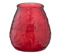 METRO Professional Bougie Ronde Rouge Bistro Ø 98 x 10.2 cm Lot de 6