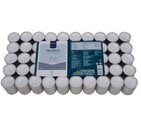 METRO Professional Bougies à chauffe-plat, 100% paraffine, Ø 3,75 x 2 cm, durée d'éclairage 6 heures, blanches (150 pièces)