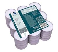 METRO Professional Bougies Chauffe-plat Maxi, Paraffine Blanche, Ø 5,7 x 1,9 cm, 8 Heures, Lot de 36