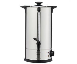 METRO Professional Bouilloire GWB1010, convient également pour vin chaud, distributeur de vin chaud, 10 l, 65 tasses, 1300 W, protection contre la surchauffe, fonction maintien au chaud, paroi