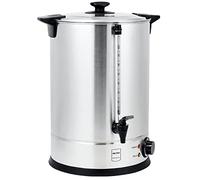 METRO Professional Bouilloire GWB1020, également pour distributeur de vin Glùhwein, 20 litres, 130 tasses, 2600 W, protection contre la surchauffe, fonction maintien au chaud, paroi extérieure Kùhle