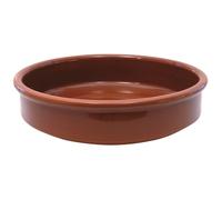 METRO PROFESSIONAL Cazuelas en Terre Cuite, Lot de 12, 6 cm de Diamètre, 50 ml, Résistant au Four jusqu'à 180°C, Marron