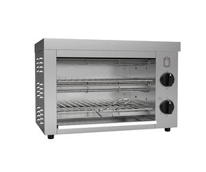 METRO Professional double grille-pain/four à gratin, 49.2 x 28 x 33.4 cm, 300 W, avec deux étagères