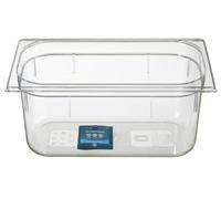 Metro Professional GN Conteneur en polycarbonate | Hauteur 150 mm | Taille 1/3 | Conteneur Gastronorm | Transparent | Passe au lave-vaisselle | Passe au micro-ondes | -40° à 100°C