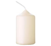 METRO Professional Lot de 20 Bougies Piliers, 70 x Ø 38 mm, Combustion: 7 à 9h, Ivoire, Idéales pour la Maison, les Fêtes et la Restauration