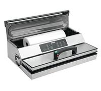 METRO Professional Machine sous vide à barre GVS2040, acier inoxydable, 49.3 x 30.1 x 16.2 cm, largeur des sachets: 40,6 cm, démarrage rapide, argent