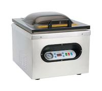 METRO Professional Machine sous-vide GVS1001 en acier inoxydable argenté 12 x 14 inches, fermeture sous vide réglable pour cuisine professionnelle sous-vide