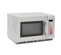 METRO Professional Micro-ondes GMW1034D, Inox, 57,4 x 52,8 x 36,7 cm, 1800 W, 34 L, 100 Programmes, Minuterie 60 min, Commande tactile, Argenté