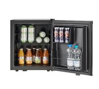 METRO Professional Mini Bar GMB1038B, 43 x 41.5 x 51 cm, 38 L, Thermostat Mécanique, 1 Étagère, Éclairage Intérieur LED, Noir