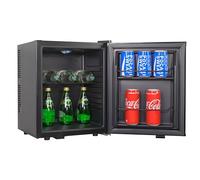 METRO Professional Minibar GMB1025B, 38 x 38.5 x 47 cm, 25 L, Thermostat Mécanique, 1 Étagère, Éclairage Intérieur LED, Noir