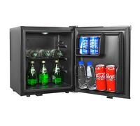 METRO Professional Minibar GMB2038B, 43 x 41.5 x 51 cm, 38 L, Thermostat Mécanique, 1 Étagère, Éclairage Intérieur LED, Noir